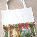 shopper bag ed white